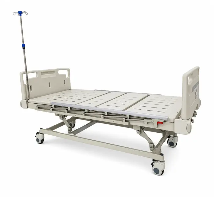 Cama Hospitalar Manual 3 Movimento Até 250kg Elevação De Altura - Supermedy