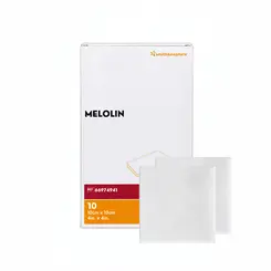 Curativo De Espuma Melolin 10x10cm Smith 10 Unidades