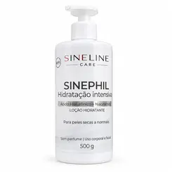 Creme De Hidratação Intensiva Sinephil 500g Válvula Pump Sineline