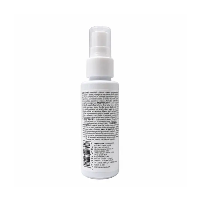 Spray Barreira Película DermoBlock 60ml Gaman Pharma