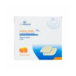 Curativo Kangli Derm G1308 Hidrocoloide 10x10cm Vital Medical 5 Unidades