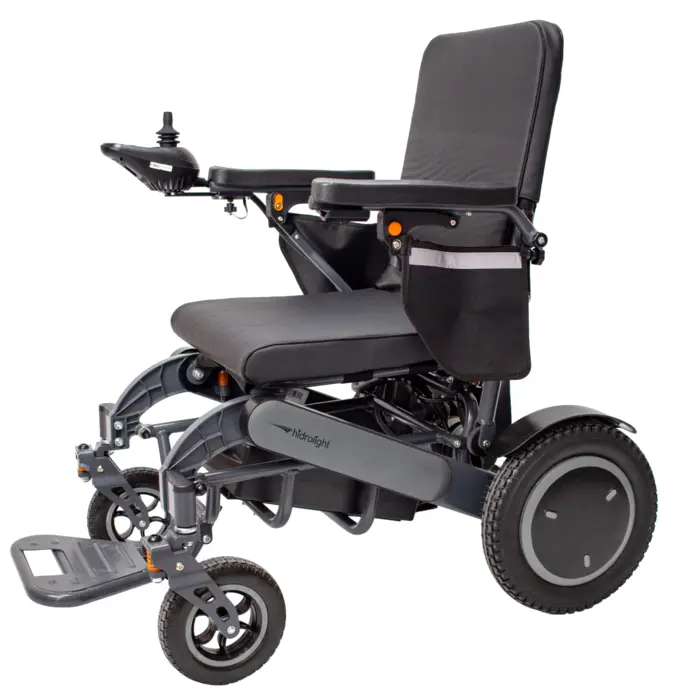 Cadeira de Rodas Motorizada Hidrolight Até 150kg 46CM Premium Pro CM03