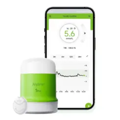Kit 2 Sensores de Glicemia Monitoramento Continuo de 16 Dias Anytime 5 Pro Yuwell