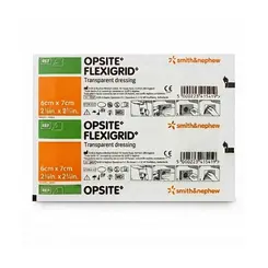 Curativo Opsite Flexigrid Filme Transparente 6x7cm Smith Unidade