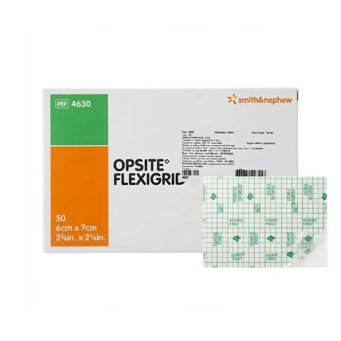 Curativo Opsite Flexigrid Filme Transparente 6x7cm Smith Unidade