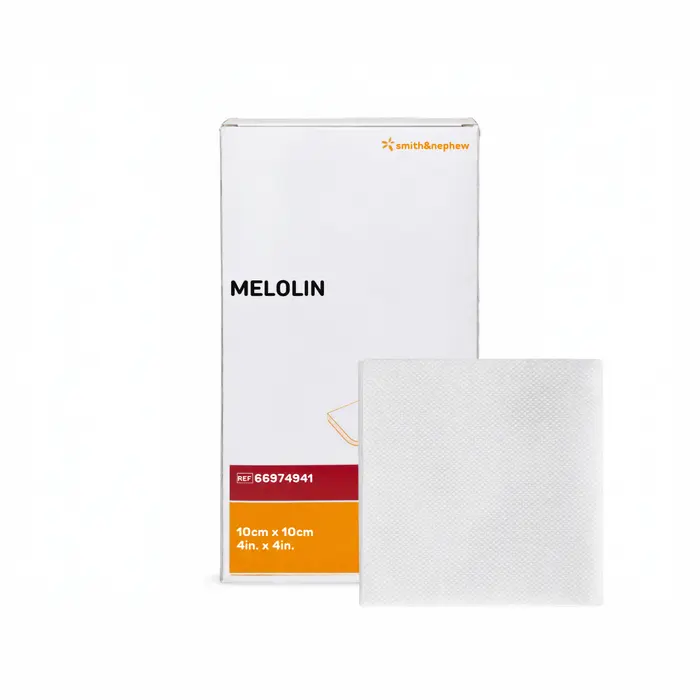 Curativo De Espuma Melolin 10x10cm Smith & Nephew – Unidade