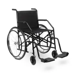 Cadeira de Rodas Dobrável Semi Obeso Até 100kg 101M CDS