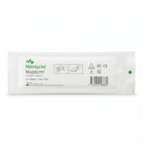 Curativo De Silicone Mepiform 4x30cm Mölnlycke