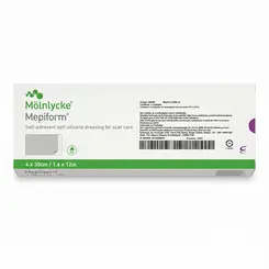 Curativo De Silicone Mepiform 4x30cm Mölnlycke