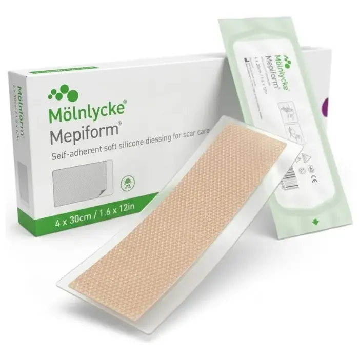 Curativo De Silicone Mepiform 4x30cm Mölnlycke
