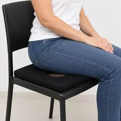 Almofada Quadrada Confort Plus Preta Naturlatex Unidade