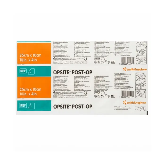 Curativo Opsite Post-OP Pós Cirúrgico 25x10cm Smith Unidade